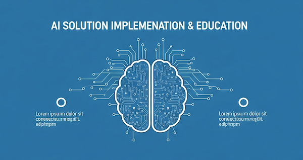 AI 컨설팅, AX 컨설팅, AI 교육 - AI 솔루션 구현 및 교육